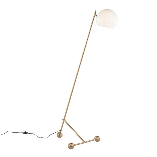 Flash Sale đ„ Silver Orchid Samantha Glam Floor Lamp Black đ„ - Image 5
