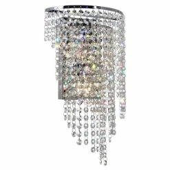 Buy 👍 Silver Orchid Appel 3-light Wall Sconce With Chrome Finish 💯