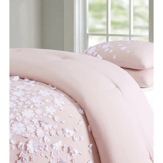 New ⌛ Silver Orchid Perkins 3-piece Flowers Duvet Cover Set Mint ❤️ 5 New ⌛ Silver Orchid Perkins 3-piece Flowers Duvet Cover Set Mint ❤️ - Image 3