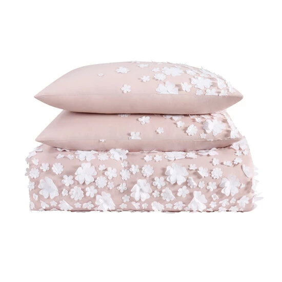 New ⌛ Silver Orchid Perkins 3-piece Flowers Duvet Cover Set Mint ❤️ 6 New ⌛ Silver Orchid Perkins 3-piece Flowers Duvet Cover Set Mint ❤️ - Image 4