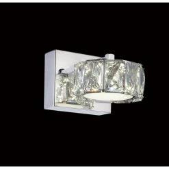 Best Sale 🔔 Silver Orchid Baxter LED Wall Sconce With Chrome Finish 🔔