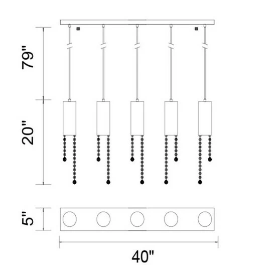 Discount ❤️ Silver Orchid Bloom 5-light Crystal Chandelier With Chrome Finish ⭐ - Image 2