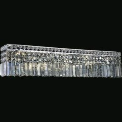 Discount 😉 Silver Orchid Dahlberg 7-light Wall Sconce With Chrome Finish 🎁