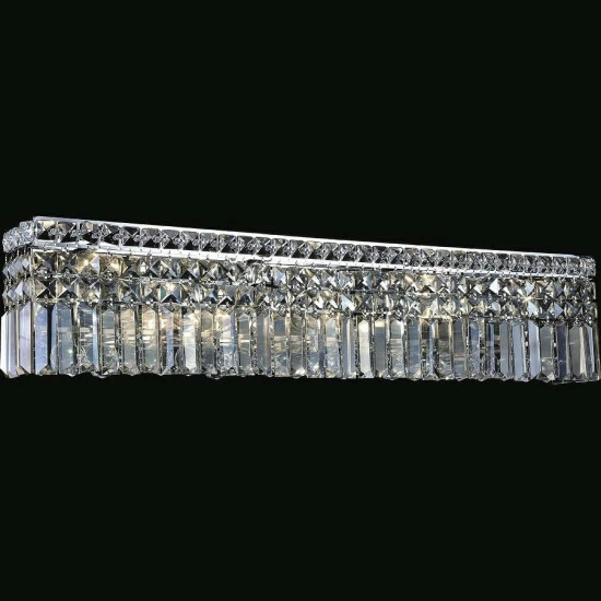 Discount đ Silver Orchid Dahlberg 7-light Wall Sconce With Chrome Finish đ