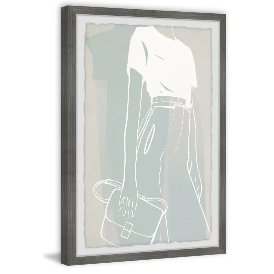 Buy ๐ Silver Orchid High Waist Pants' Framed Painting Print ๐ 3 Buy ๐ Silver Orchid High Waist Pants' Framed Painting Print ๐