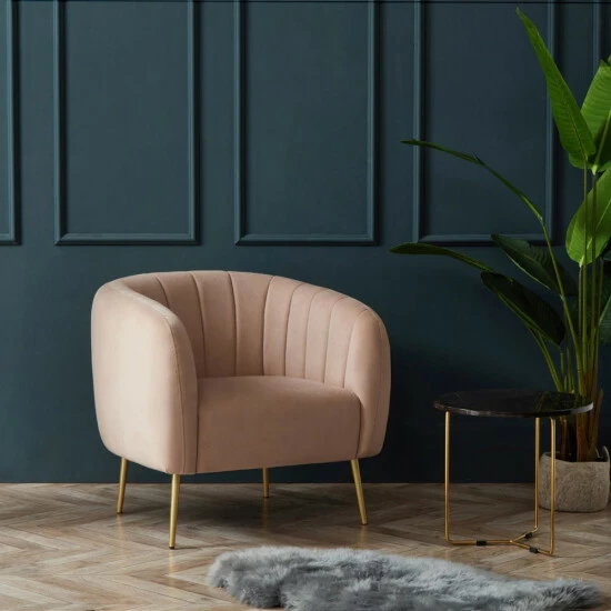 Discount ๐ Silver Orchid Burbridge Velvet And Leather Channel Accent Chair Black Faux Leather ๐งจ 5 Discount ๐ Silver Orchid Burbridge Velvet And Leather Channel Accent Chair Black Faux Leather ๐งจ - Image 3
