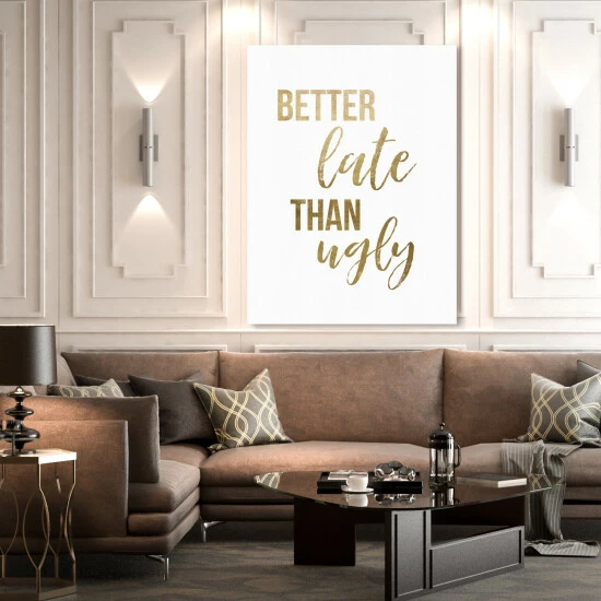 Cheapest đ Silver Orchid Typography And Quotes Wall Art đ - Image 6