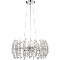 Top 10 ✨ Silver Orchid Munchofen 6-light Polished Chrome Pendant - Polished Chrome 🔔