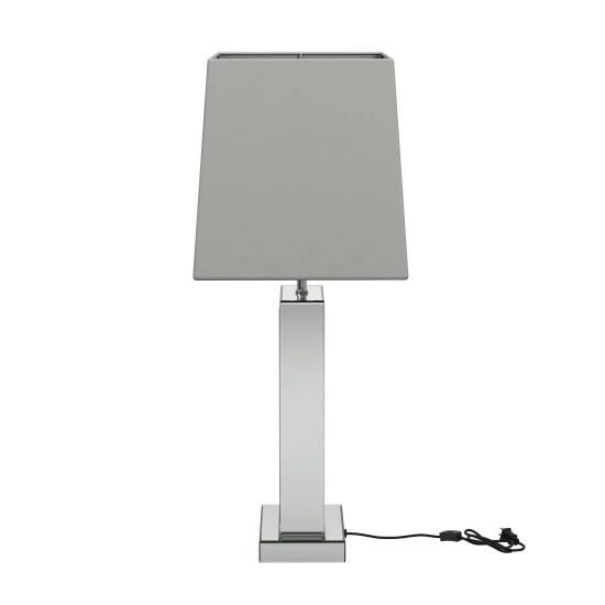 Brand new đ Silver Orchid Aasen Silver And White Geometric Table Lamp đ - Image 5