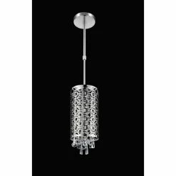 Flash Sale ✔️ Silver Orchid Butler 2-light Mini Pendant With Chrome Finish 🌟