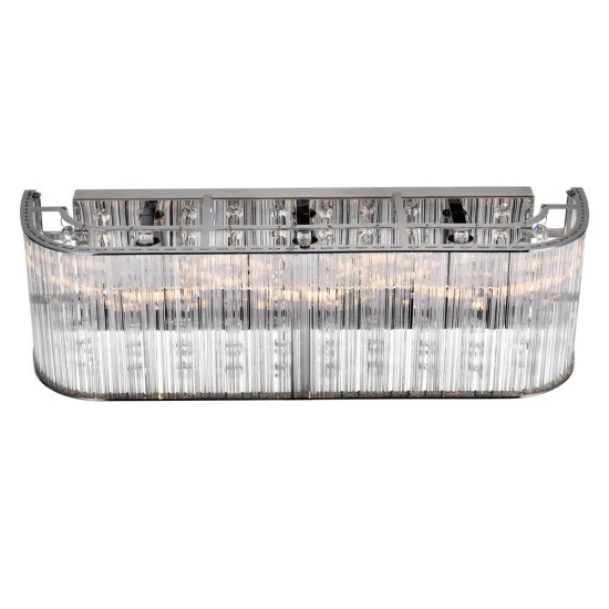 Cheapest đ Silver Orchid Blue 3-light Wall Sconce With Chrome Finish đĽ - Image 3