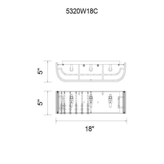 Cheapest đ Silver Orchid Blue 3-light Wall Sconce With Chrome Finish đĽ - Image 6