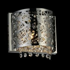 Best reviews of ❤️ Silver Orchid Finlayson Chrome 1-light Wall Sconce 😉