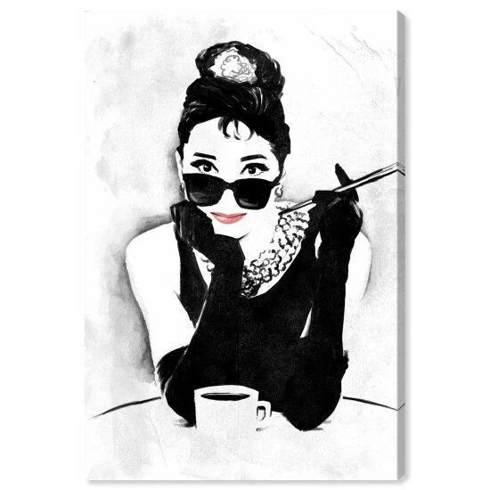 Discount ⌛ Silver Orchid 'The Look Of A Lady' People And Portraits Wall Art Canvas Print ❤️ 4 Discount ⌛ Silver Orchid 'The Look Of A Lady' People And Portraits Wall Art Canvas Print ❤️ - Image 2