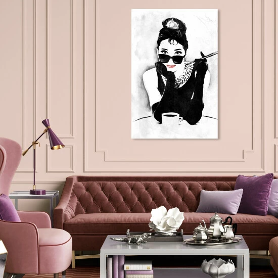 Discount ⌛ Silver Orchid 'The Look Of A Lady' People And Portraits Wall Art Canvas Print ❤️ 8 Discount ⌛ Silver Orchid 'The Look Of A Lady' People And Portraits Wall Art Canvas Print ❤️ - Image 6