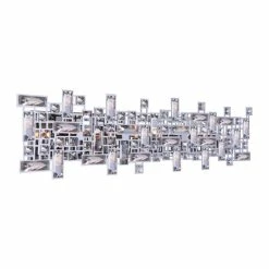 Coupon 🛒 Silver Orchid Bunny 8-light Wall Sconce With Chrome Finish ✔️