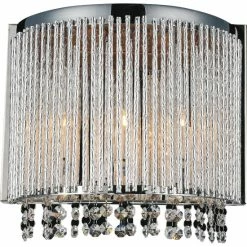 Brand new ⭐ Silver Orchid Bowes 3-light Wall Sconce With Chrome Finish 🌟