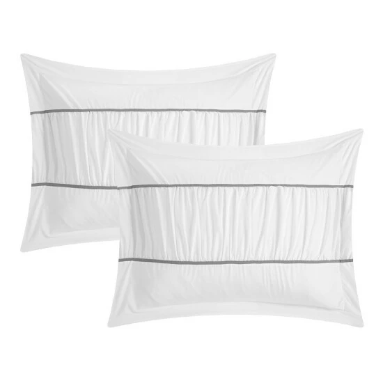 Flash Sale âď¸ Silver Orchid Monroe White 10-piece Bed In A Bag With Sheet Set đ - Image 3