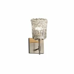 Outlet ⭐ Silver Orchid Kellerman 1-light Brushed Nickel Wall Sconce ❤️