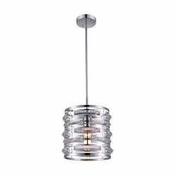Buy 🔥 Silver Orchid Abbott 1-light Chandelier With Chrome Finish 👍
