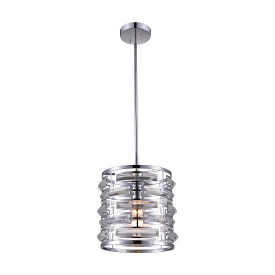 Buy đĽ Silver Orchid Abbott 1-light Chandelier With Chrome Finish đ 3 Buy đĽ Silver Orchid Abbott 1-light Chandelier With Chrome Finish đ