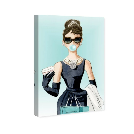 Coupon đĽ Silver Orchid 'Bubble Gum Jewelry' People And Portraits Wall Art Canvas Print đ - Image 3