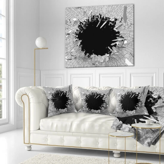 Best reviews of ๐ Silver Orchid Fontan Abstract Throw Pillow โ - Image 6