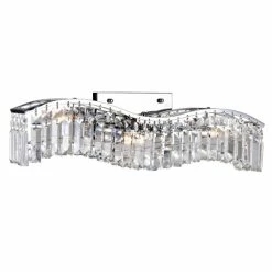 Outlet 🌟 Silver Orchid Cooper 3-light Wall Sconce With Chrome Finish ⌛