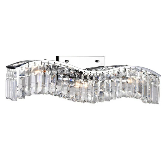 Outlet ๐ Silver Orchid Cooper 3-light Wall Sconce With Chrome Finish โ