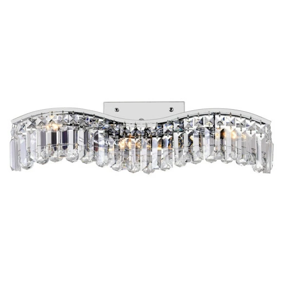 Outlet ๐ Silver Orchid Cooper 3-light Wall Sconce With Chrome Finish โ - Image 2