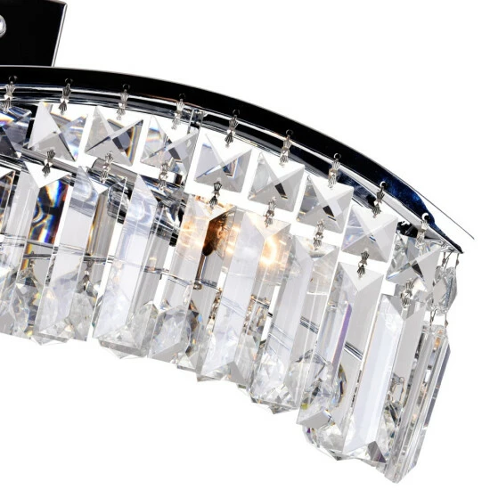 Outlet ๐ Silver Orchid Cooper 3-light Wall Sconce With Chrome Finish โ - Image 4