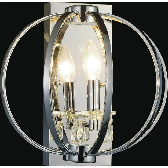 Best Pirce ๐ฏ Silver Orchid Belleville Chrome 1-light Wall Sconces โ