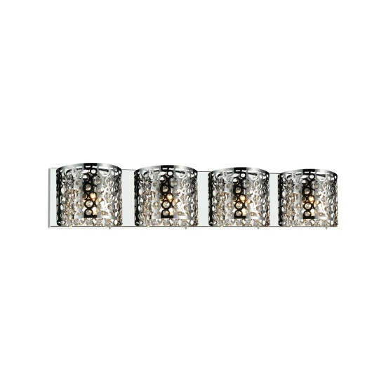 Brand new 𤊠Silver Orchid Bracken 4-light Wall Sconce With Chrome Finish â¤ď¸ 3 Brand new 𤊠Silver Orchid Bracken 4-light Wall Sconce With Chrome Finish â¤ď¸