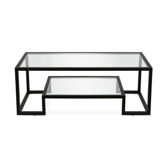 Best Pirce đ Silver Orchid Solm Blackened Bronze Coffee Table đ - Image 3