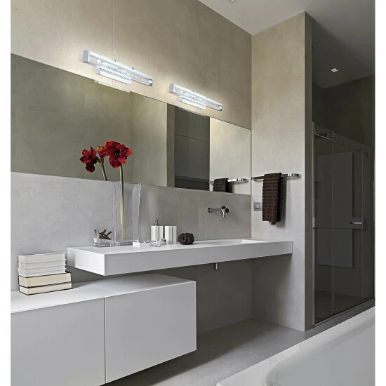 Deals ๐ Silver Orchid Astor Chrome Vanity Light โจ