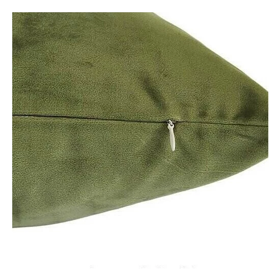 Best Sale đ Silver Orchid Daniels Velvet Green Decorative Throw Pillow Cover 𼰠- Image 4
