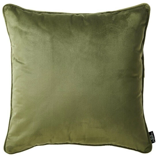 Best Sale đ Silver Orchid Daniels Velvet Green Decorative Throw Pillow Cover 𼰠- Image 7