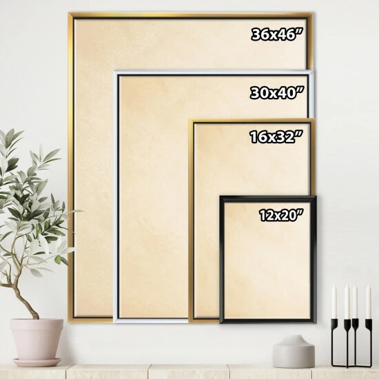 Best Sale 𧨠Silver Orchid 'Brown Onn Grey Blossoms' Traditional Framed Canvas â - Image 5