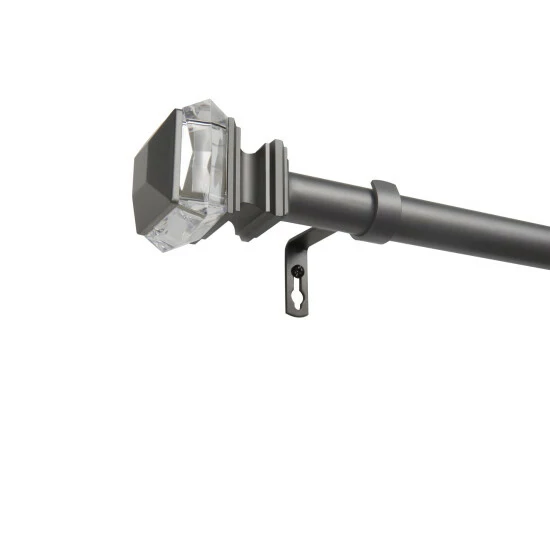 Budget ✨ Silver Orchid Hamilton 1-inch Curtain Rod And Finial Set Matte Bronze ✨ - Image 7