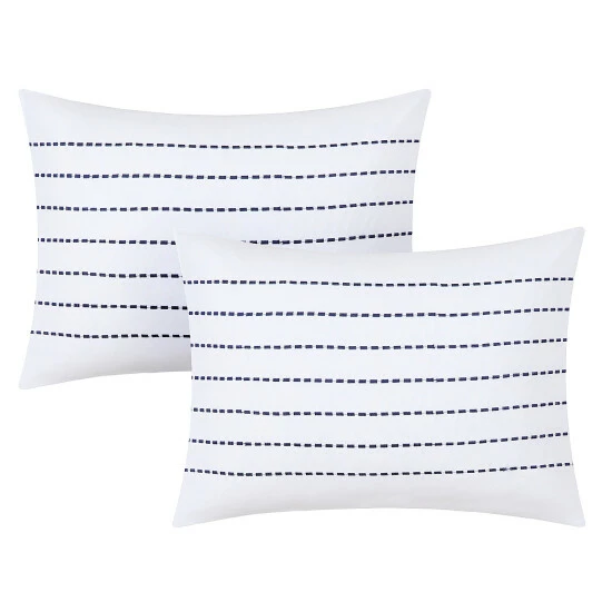 Best reviews of ✔️ Silver Orchid Monroe 4-piece White Duvet Cover Set ✨ - Image 3