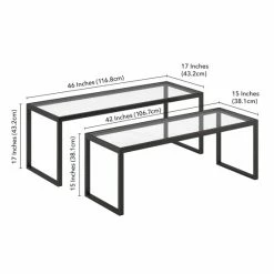 New đ Silver Orchid Goetz Blackened Bronze Nested Coffee Table 𼰠13 New đ Silver Orchid Goetz Blackened Bronze Nested Coffee Table 𼰠-Silver Orchid Shop unnamed file 672