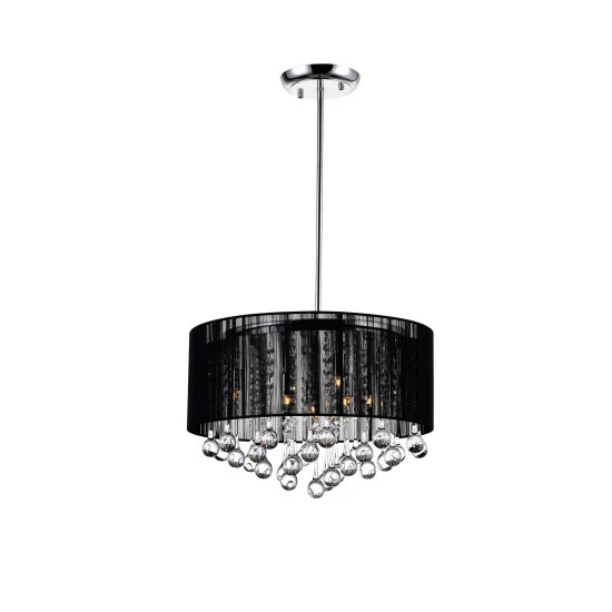 Outlet ๐ฏ Silver Orchid Ilyinsky Chrome 6-light Chandelier ๐ฅ