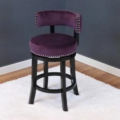 Cheapest ✔️ Silver Orchid Sonja Velvet Swivel Counter Chair Taupe 🥰 -Silver Orchid Shop unnamed file 711