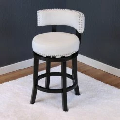 Cheapest ✔️ Silver Orchid Sonja Velvet Swivel Counter Chair Taupe 🥰 -Silver Orchid Shop unnamed file 714