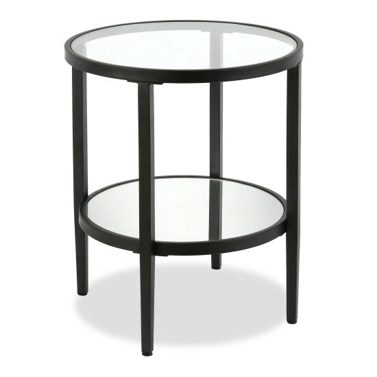 Best Pirce đ Silver Orchid Carol Mirrored Side Table Antique Brass đ 4 Best Pirce đ Silver Orchid Carol Mirrored Side Table Antique Brass đ - Image 2