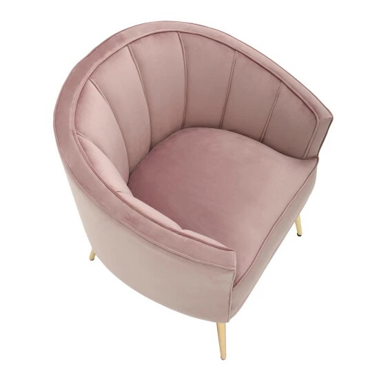 Flash Sale ⌛ Silver Orchid Randolf Velvet Accent Chair Grey ✨ - Image 8