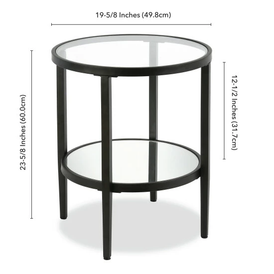 Best Pirce đ Silver Orchid Carol Mirrored Side Table Antique Brass đ 8 Best Pirce đ Silver Orchid Carol Mirrored Side Table Antique Brass đ - Image 6