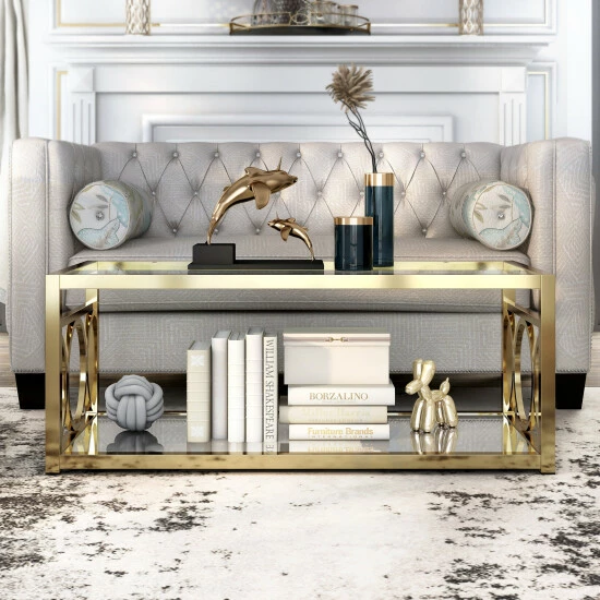Top 10 ๐ Silver Orchid Pehrson Contemporary Coffee Table Chrome ๐ - Image 2