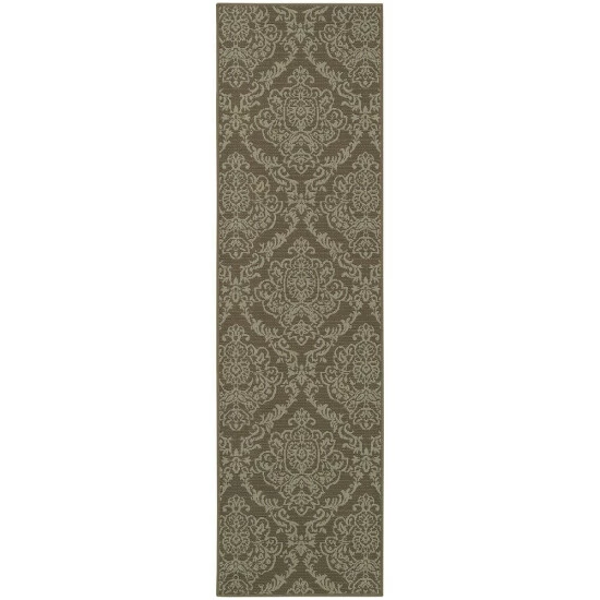 Deals ๐ฏ Silver Orchid Bletcher Floral Damask Indoor/Outdoor Area Rug Grey/blue ๐ - Image 4
