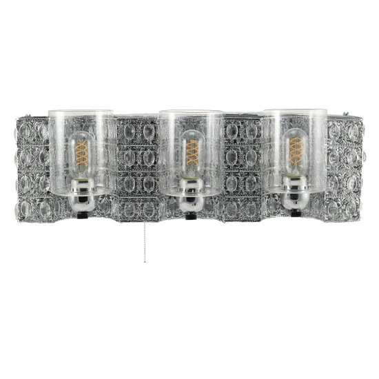 Hot Sale ๐ Silver Orchid Schweizer 6-Light Polished Chrome Vanity Light Bath Bar โจ - Image 6